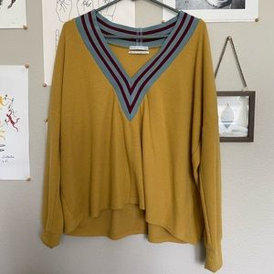 Urban Outfitters Low V-Neck Sweater